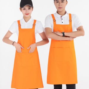 【TS】688款H肩帶圍裙(純棉防水)