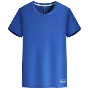 短袖圓領蝴蝶網眼