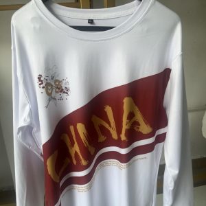 長袖圓領莫代爾棉-熱升華工藝