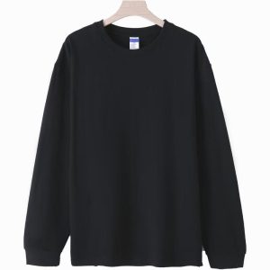 Alternative view of 長袖圓領束口純棉260克